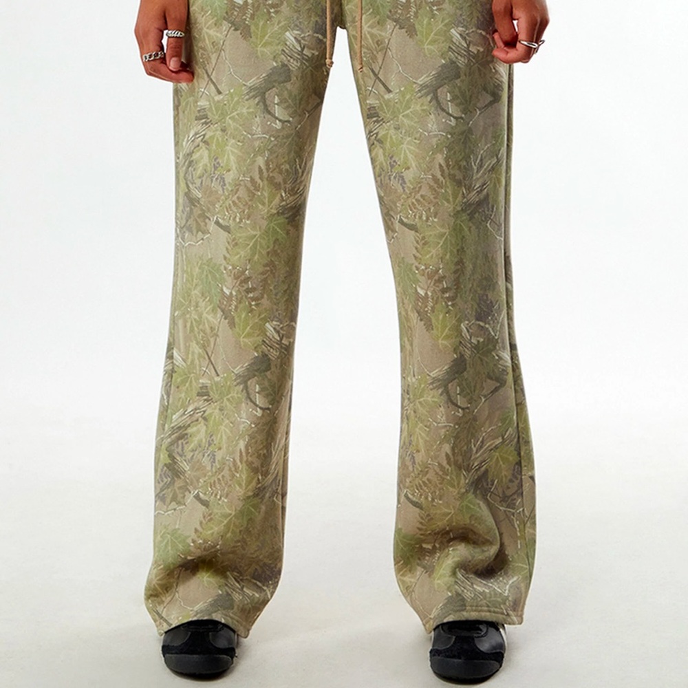 PacSun Camouflage Wide Leg Pants